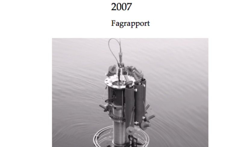 2007_Tilførsler og vannmasseundersøkelser