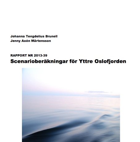 2013_Scenarioberäkningar för Yttre Oslofjorden